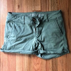 American Eagle midi shorts